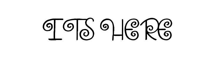 Swirly Tops  Free Fonts Download
