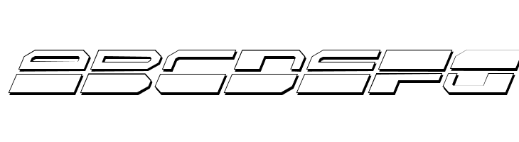 Quickmark Shadow Italic  Free Fonts Download