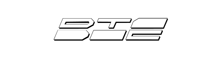 Quickmark Shadow Italic  Free Fonts Download
