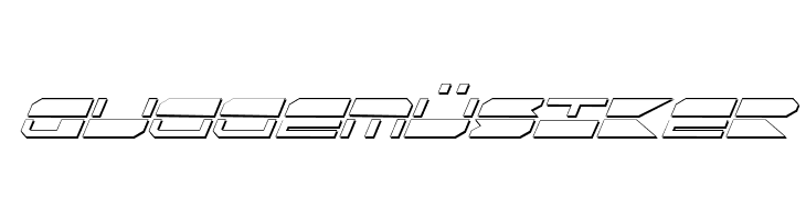 Quickmark Shadow Italic  Free Fonts Download