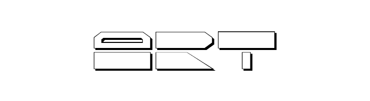Quickmark Shadow  Free Fonts Download