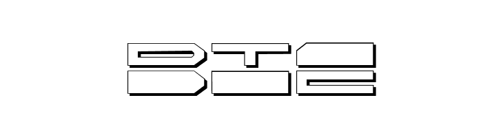 Quickmark Shadow  Free Fonts Download