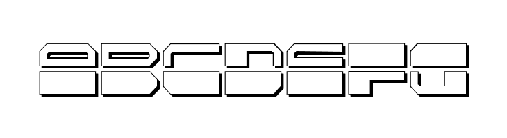 Quickmark Condensed Shadow  Free Fonts Download