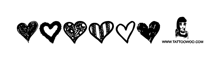 Crazy Hearts  Free Fonts Download