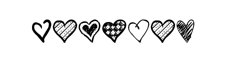 Crazy Hearts  Free Fonts Download