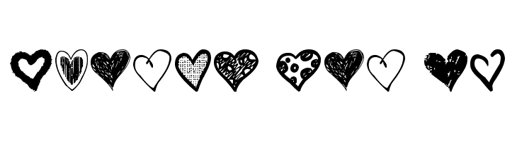 Crazy Hearts  Free Fonts Download