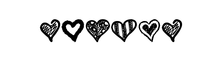 Crazy Hearts  Free Fonts Download