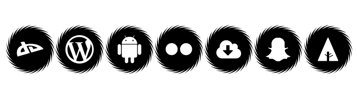 Icons Social Media 15  Free Fonts Download
