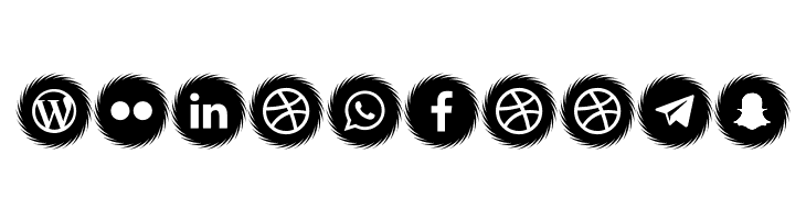 Icons Social Media 15  Free Fonts Download