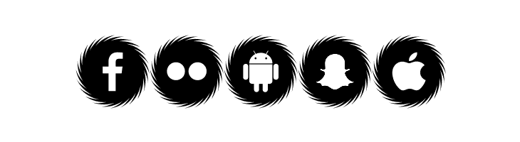 Icons Social Media 15  Free Fonts Download