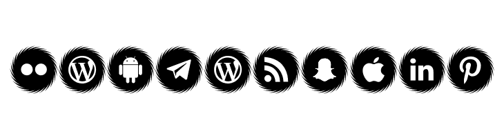 Icons Social Media 15  Free Fonts Download