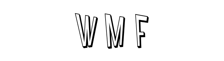 SF Intoxicated Blues Shaded  Free Fonts Download