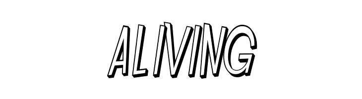 SF Intoxicated Blues Shaded Oblique  Free Fonts Download