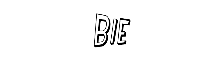 SF Intoxicated Blues Shaded Oblique  Free Fonts Download