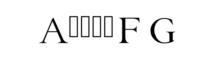 EB Garamond Initials Fill2  Free Fonts Download