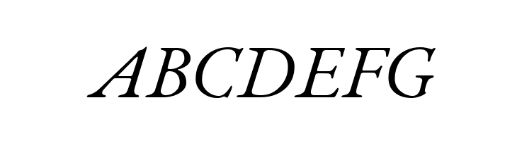 EB Garamond 12 Italic  Free Fonts Download