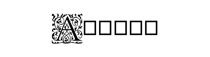 EB Garamond Initials  Free Fonts Download