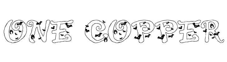 Halloween Bats  Free Fonts Download