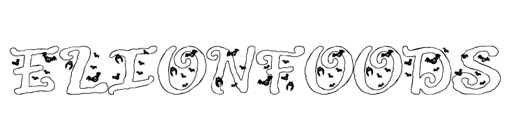 Halloween Bats  Free Fonts Download
