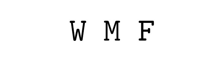 CMU Typewriter Text Regular  Free Fonts Download