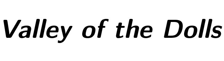 CMU Sans Serif BoldOblique  Free Fonts Download