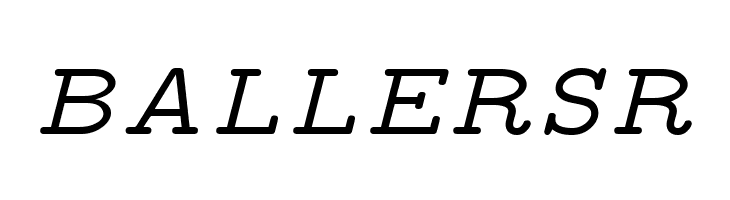 CMU Typewriter Text Variable Width Italic  Free Fonts Download