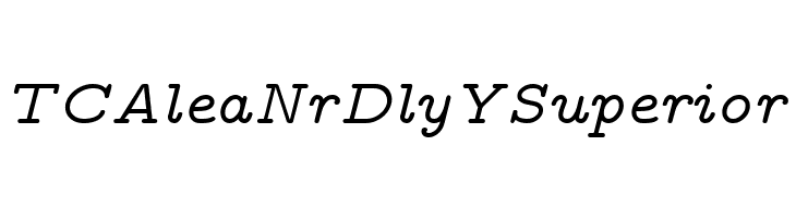 CMU Typewriter Text Variable Width Italic  Free Fonts Download