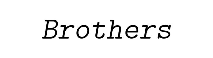 CMU Typewriter Text LightOblique  Free Fonts Download