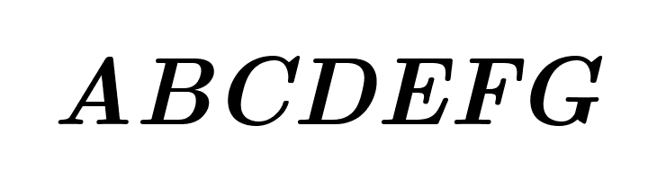 CMU Serif BoldItalic  Free Fonts Download