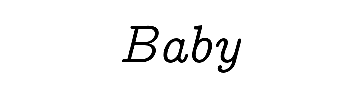 CMU Concrete Italic  Free Fonts Download