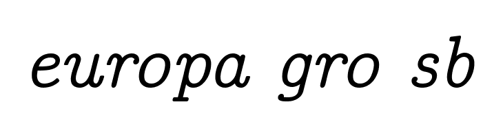CMU Concrete Italic  Free Fonts Download