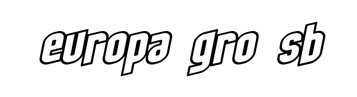 SF Obliquities Outline Bold  Free Fonts Download