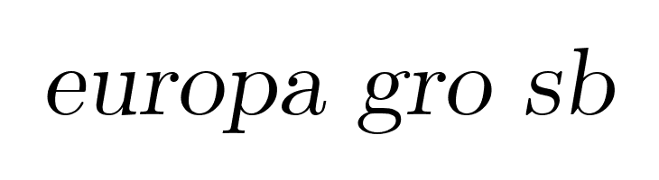 CMU Serif Extra RomanSlanted  Free Fonts Download