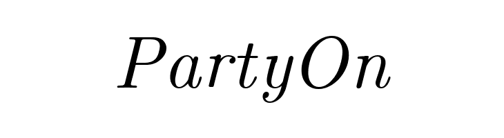 CMU Classical Serif Italic  Free Fonts Download