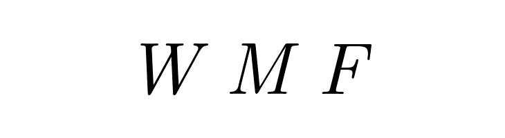 CMU Classical Serif Italic  Free Fonts Download