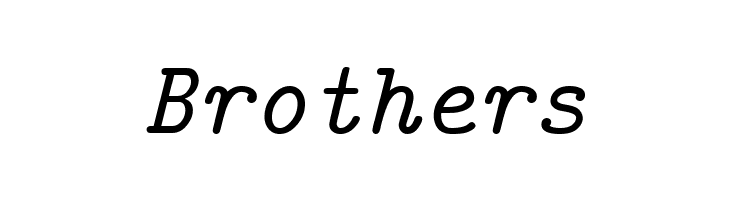 CMU Typewriter Text Italic  Free Fonts Download