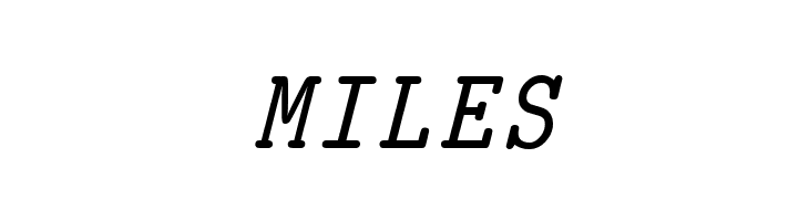 CMU Typewriter Text Italic  Free Fonts Download