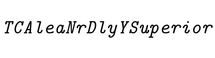 CMU Typewriter Text Italic  Free Fonts Download