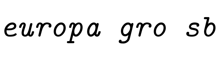 CMU Typewriter Text Italic  Free Fonts Download