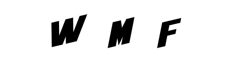 SF Obliquities Extended  Free Fonts Download