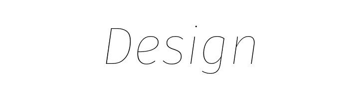 Fira Sans Hair Italic  Free Fonts Download