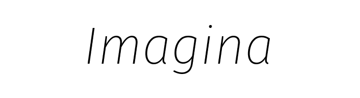 Fira Sans UltraLight Italic  Free Fonts Download