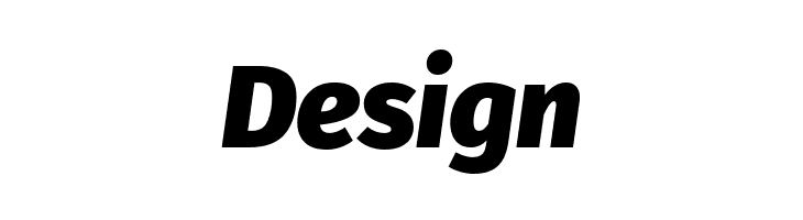 Fira Sans Heavy Italic  Free Fonts Download