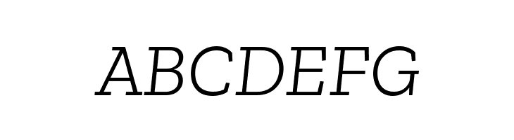 Zilla Slab Light Italic  Free Fonts Download