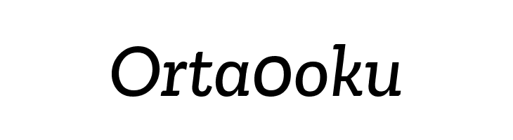 Zilla Slab Medium Italic  Free Fonts Download