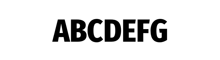 FiraSansCondensed-ExtraBold  Free Fonts Download