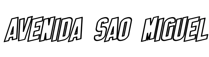 SF Obliquities Outline  Free Fonts Download