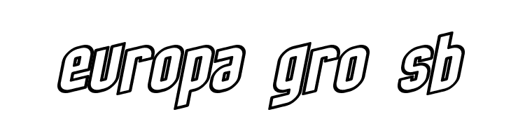 SF Obliquities Outline  Free Fonts Download
