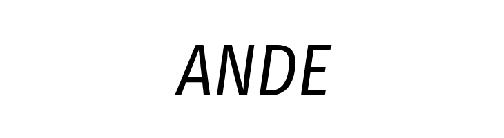 Fira Sans Condensed Book Italic  Free Fonts Download