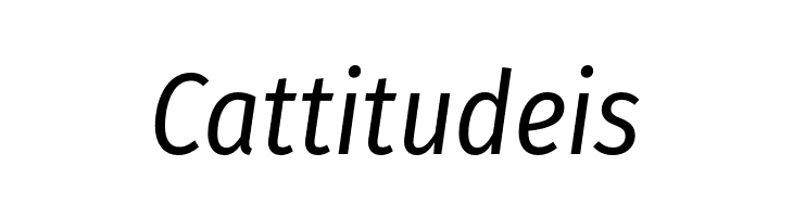 Fira Sans Condensed Book Italic  Free Fonts Download